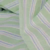 tissu rayé vert et bleu